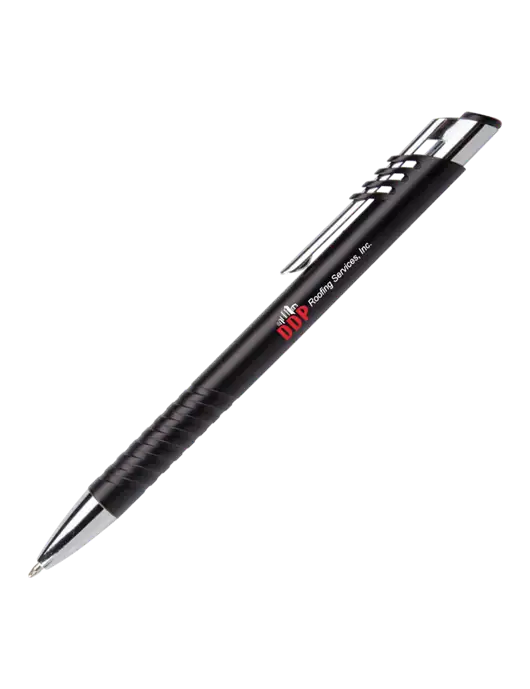 Schirhart Black Pen - Black Ink w/DDP Roofing Services Logo