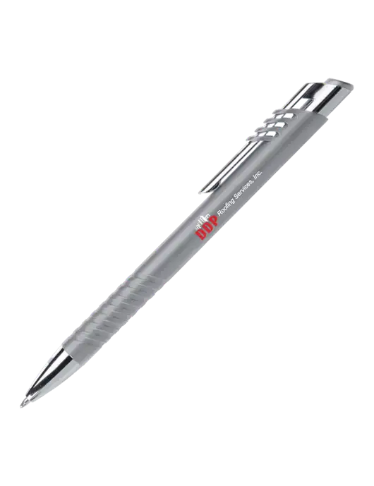 Schirhart Grey Pen - Black Ink w/DDP Roofing Services Logo