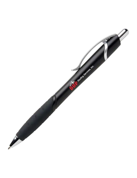 Summerhill Black Pen - Black Ink w/DDP Roofing Services Logo
