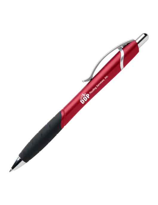 Summerhill Red Pen - Black Ink w/DDP Roofing Services Logo
