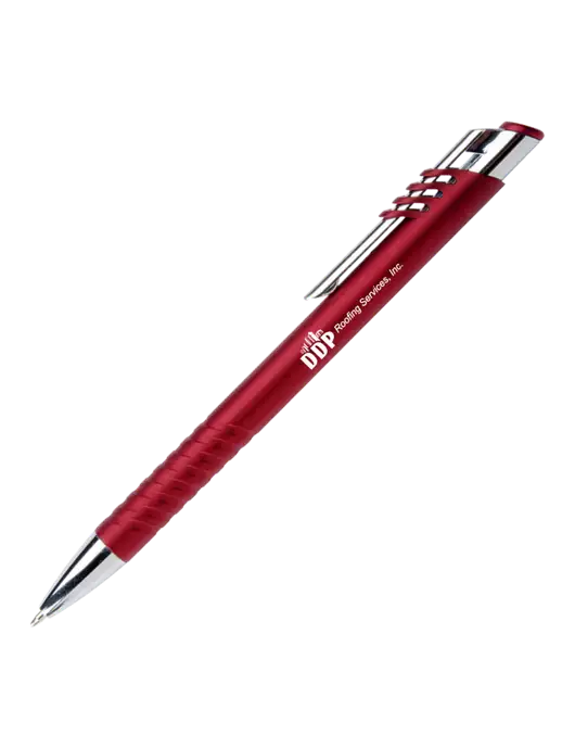 Schirhart Red Pen - Black Ink w/DDP Roofing Services Logo