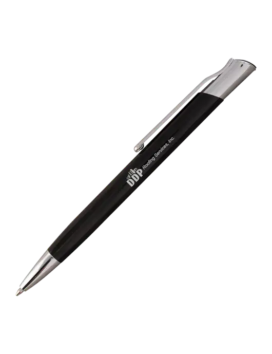 San Malo Black Pen - Black Ink w/DDP Roofing Services Logo