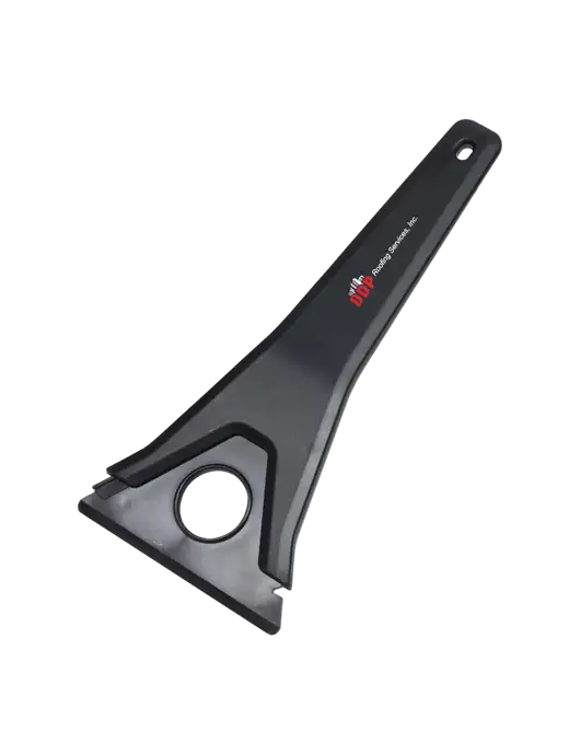 TriBlade Black Windshield Scraper w/DDP Roofing Services Logo