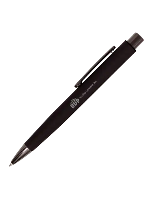 Moana Comfort Black - Black Ink w/DDP Roofing Services Logo